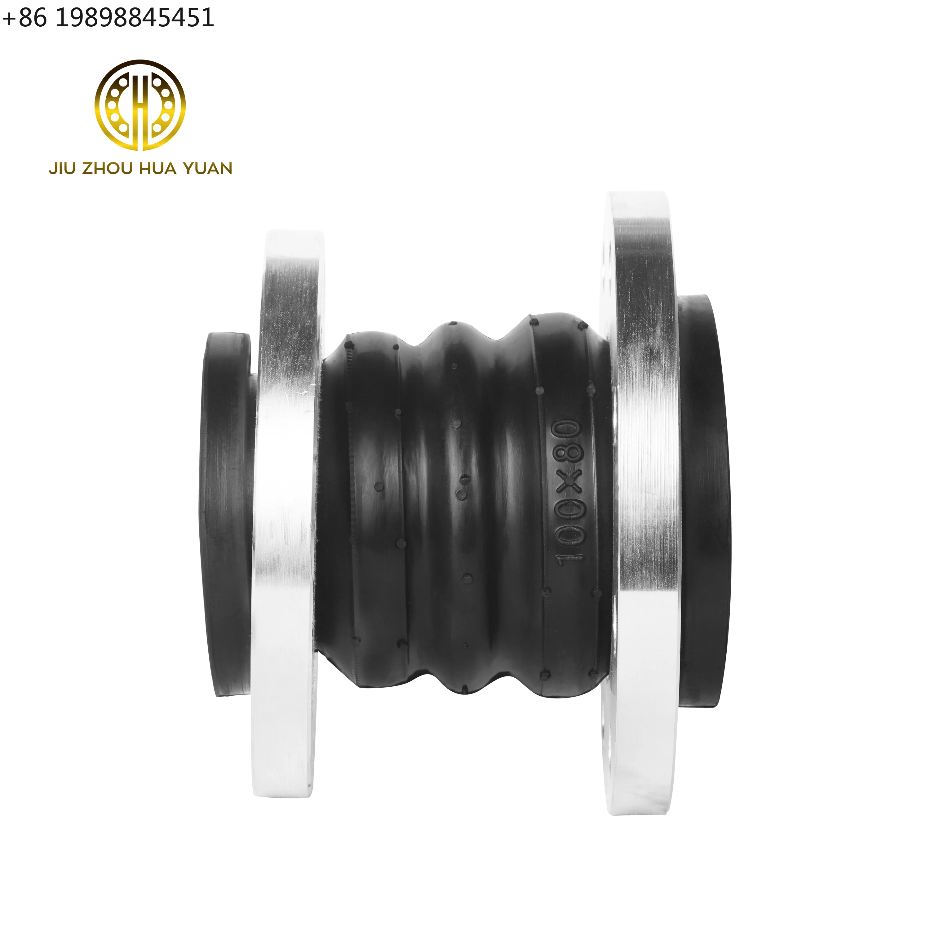Flexible Rubber Expansion Joint Pipe Connector for Industrial Pipeline System Compensation and General Equipment Replacement Use