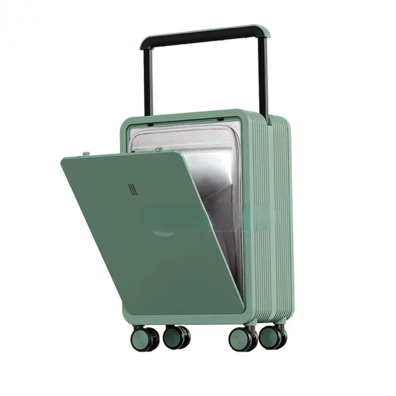 Gran oferta de equipaje de Pc de alta calidad de fábrica con mango más ancho para maleta de cabina de viaje equipaje de mano de 20 pulgadas