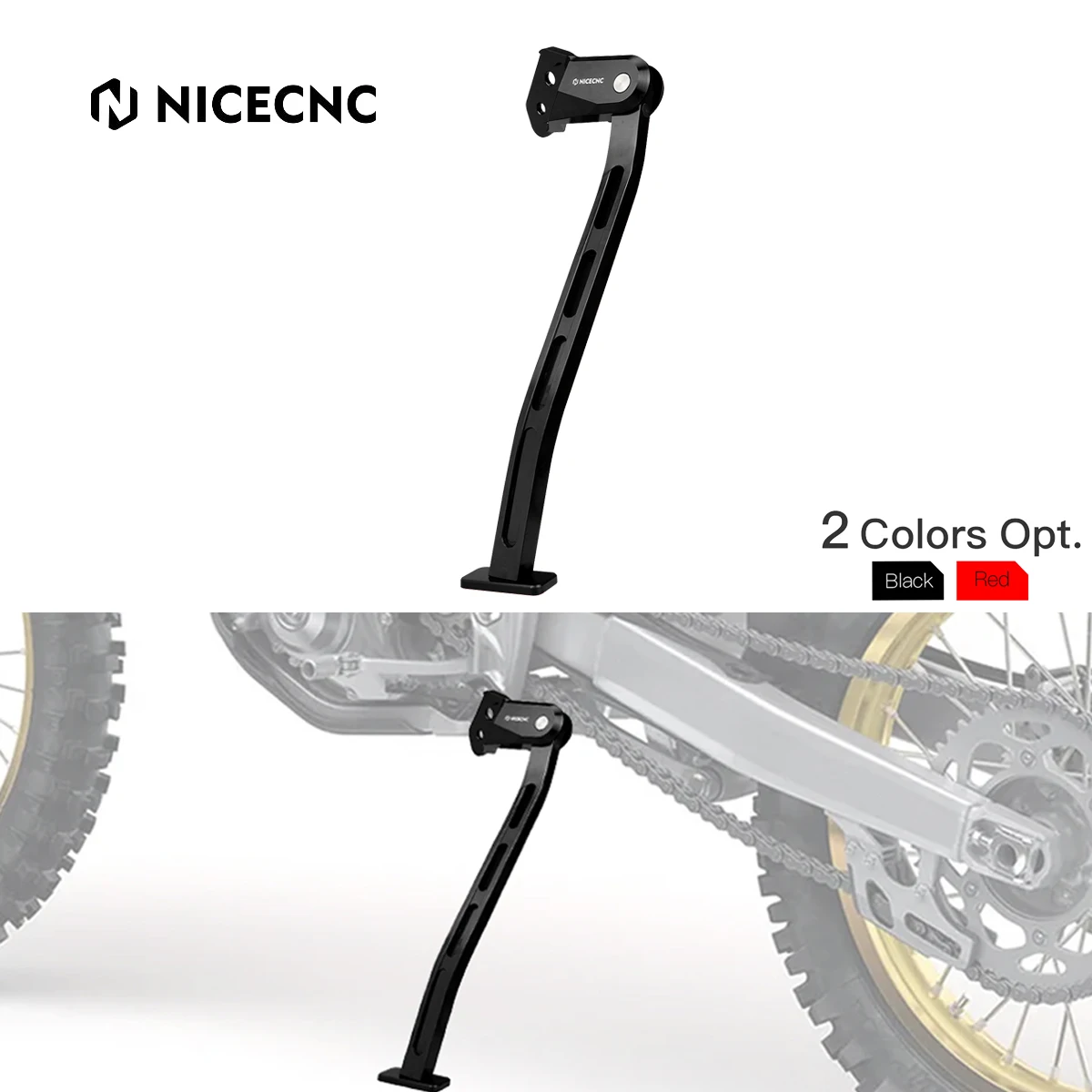 NiceCNC For Honda CRF250R CRF450R 2013-2018 CRF450RWE 2019-2020 CRF 250R 450R Motorcycle Kickstand Kick Side Parking Stand