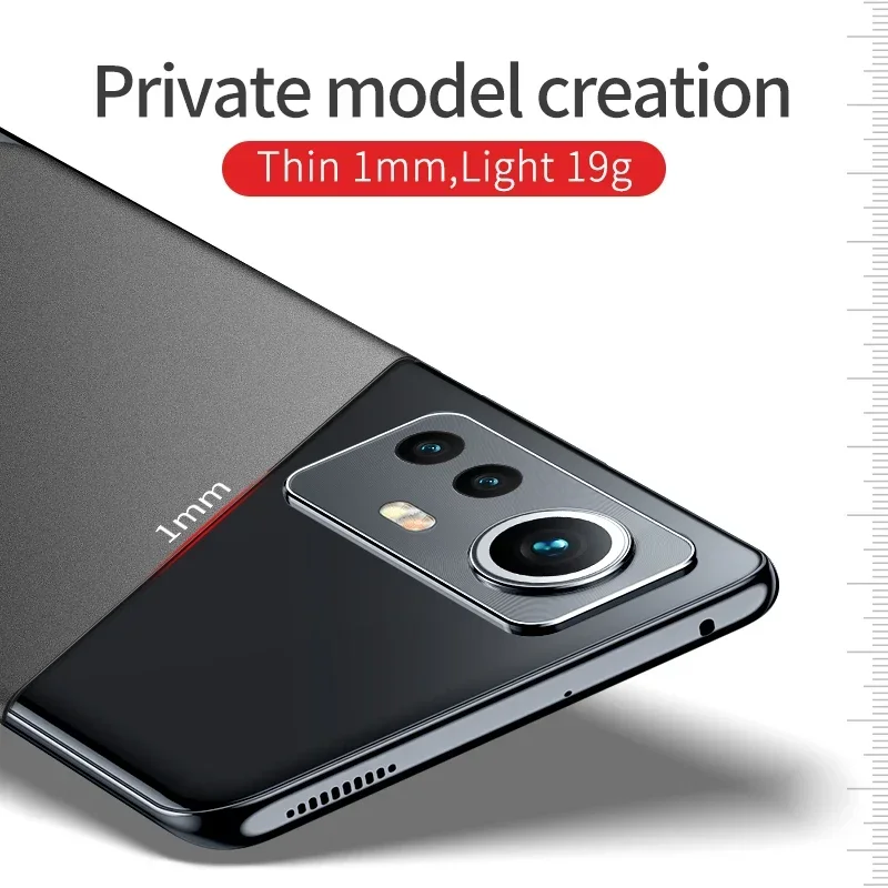 Case Xiaomi Mi 12X Shockproof Back Covers Hard Plastic Ultra Slim Matte Cover For XIAOMI Mi12 Mi 12 Lite 12T Pro 5G Cases