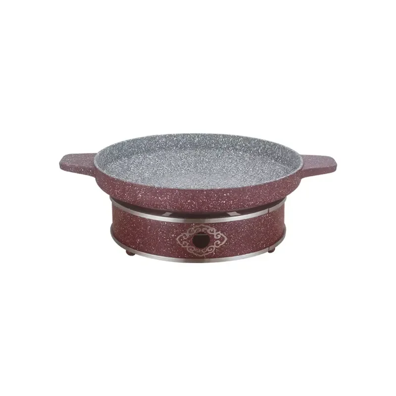 Thickened Commercial Aluminum Alloy Shallow Pot for Dry Pot Casserole Alcohol Stove Induction Cooker Maifanshi Non-stick Pan