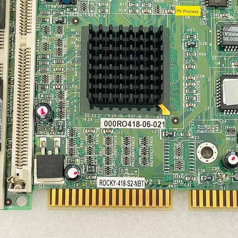 Placa de CPU de controle industrial de meio comprimento com ROCKY-418-S2-NBT V2.1