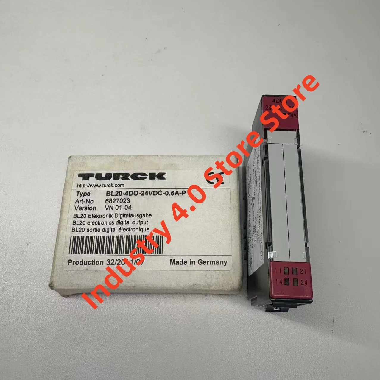 BL20-4DO-24VDC-0.5A-P 6827023 Modulo PLC 100% NUOVO