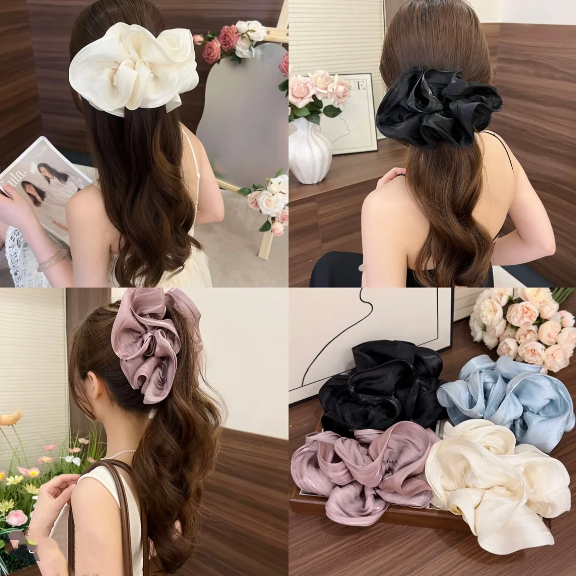 presilha-de-cabelo-extra-grande-em-formato-de-banana-com-cogumelo-luminoso-e-efeito-plissado-acessorio-de-cabelo-moderno-e-versatil-para-emagrecimento-facial-e-volume