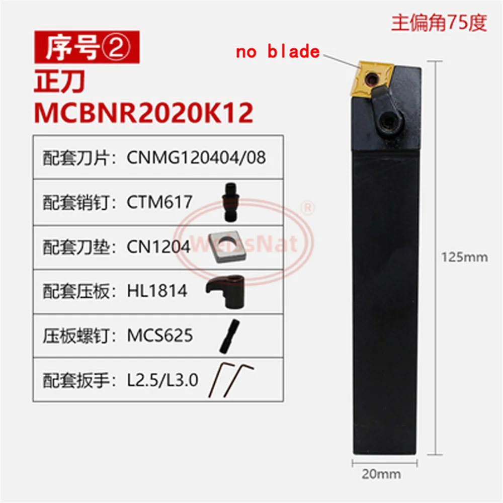 Portautensili per tornio CNC, lama a forma di diamante, cerchio esterno, portautensili per foro interno, MCLNR/L MCBNR/L MCGNR/L MCKNR/L MCSNR/L MCMNN