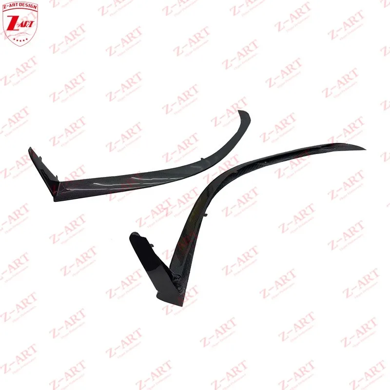 Z-ART 296 Dry Carbon Fiber Aerokit for Ferrari 296 GTB OEM Autoclaved Carbon Fiber Lip Spoiler Kit