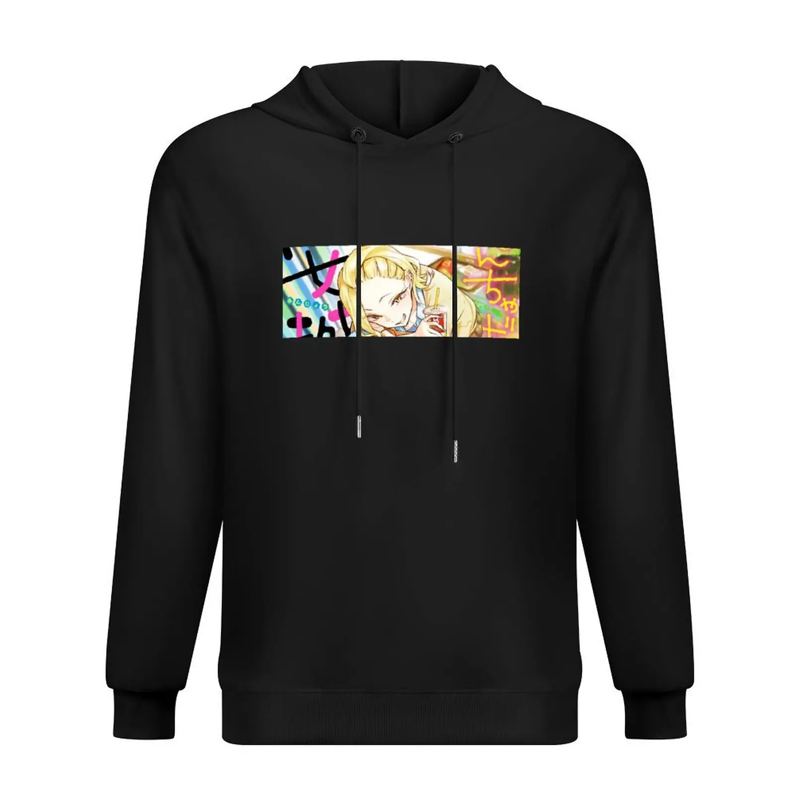 

Anjou San Slap Sticker Hoodie men's sweat-shirt mens designer clothes anime clothes anime clothing tracksuit