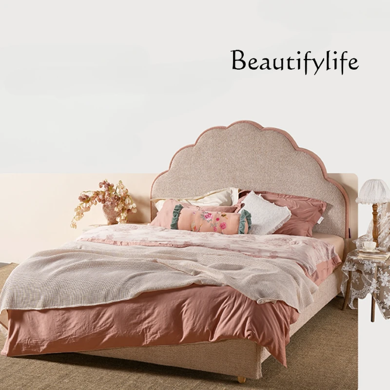 S Italian Queen Headboard Bed Double King Designer Princesse Adults Storage Beds Loft 180X200cm Big Cama De Casal Furniture Home