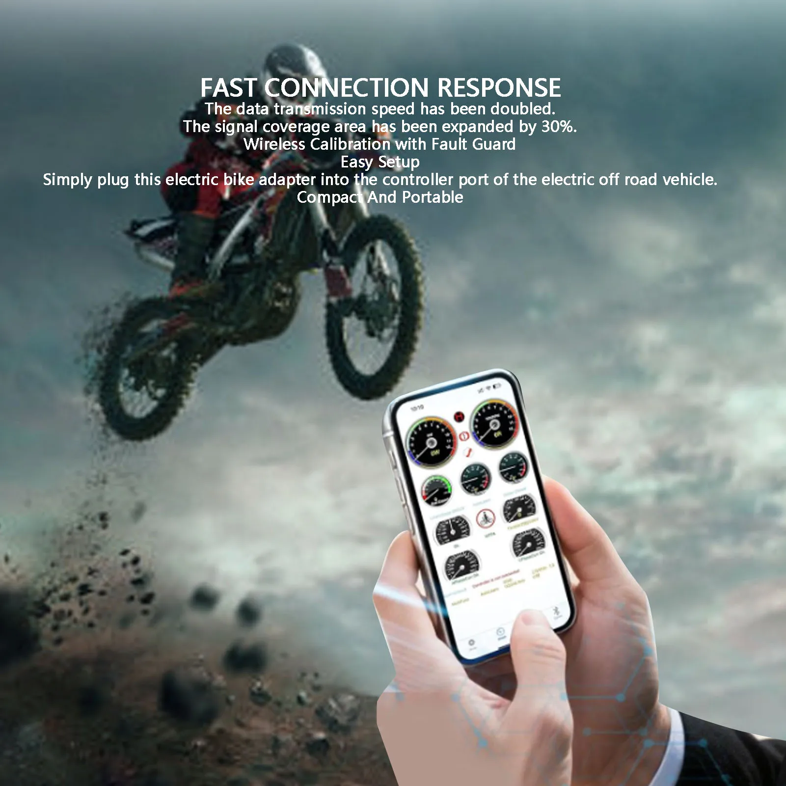 

Programmable Bluetooth Adapter Dongle Easy Setup Electric Bike Bluetooth Programming Module Real Time Calibration for Tablet