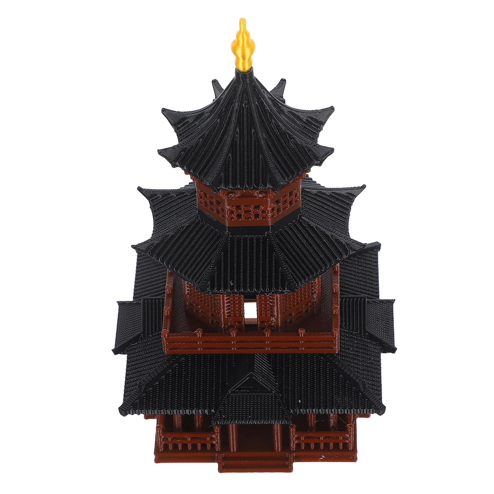 

Micro Landscape Moonlight House Fish Tank Landscaping Ornament Chinese Traditional Rockery