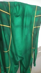 Green Kyoryu Sentai Zyuranger Ranger Cosplay Costume Spandex Cosplay Costumes Green Rangers Hot Sale Zentai Bodysuit Jumpsuit