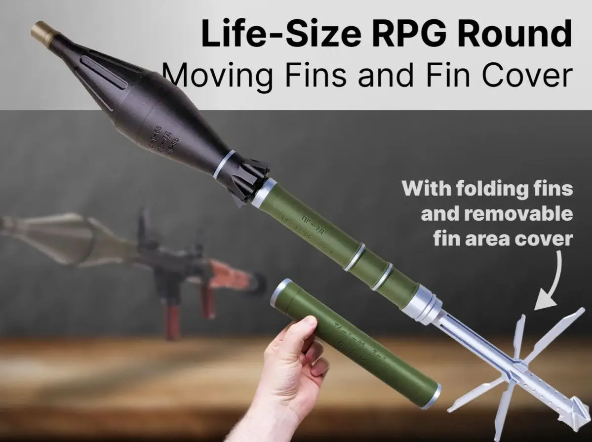 

Модель ракеты для ролевых игр, игрушка, 3D-печать, статическая сборка, коллекционная со складными ластами