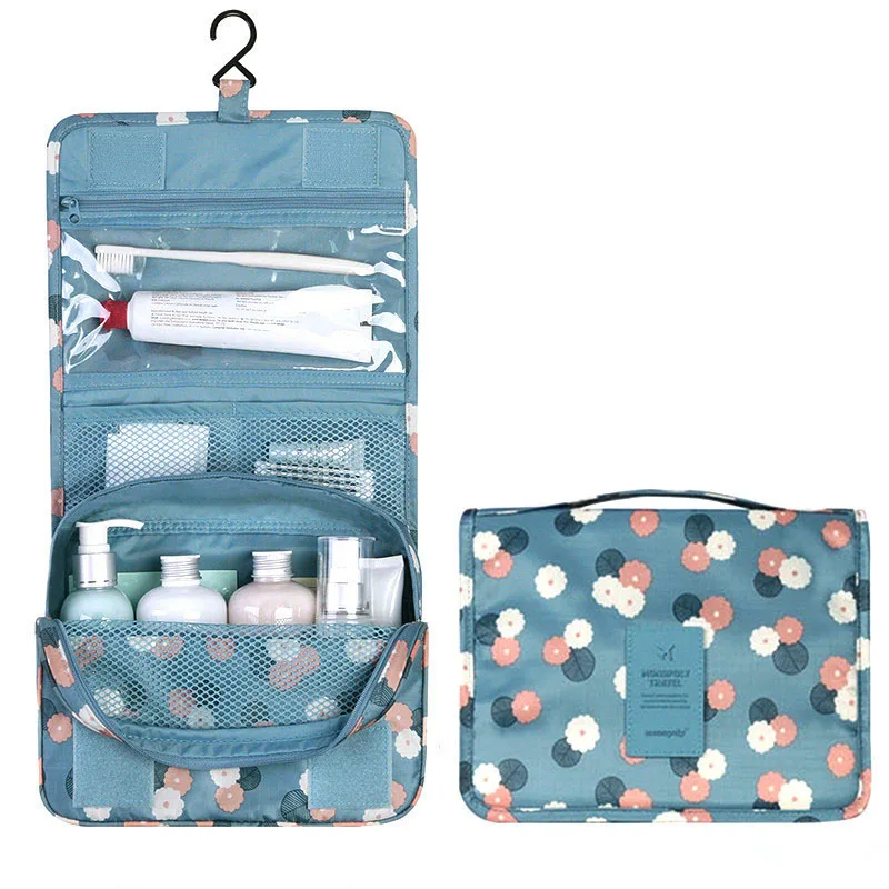 

Travel Girl Cosmetic Bag Portable Toiletry Storage Bag Neceser Maquillaje Travel Set Women Beauty Cosmetic Bag