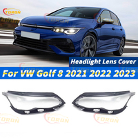 For Volkswagen VW Golf 8 2021 2022 2023 Car Headlight Lens Cover dust cover for headlights car accessories automobil parts