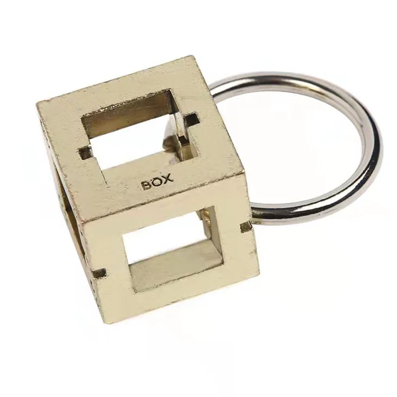 Puzzle Box per adulti Metal IQ Brain Teaser Fidget Toys giocattoli e hobby di decompressione Wit Logica Games