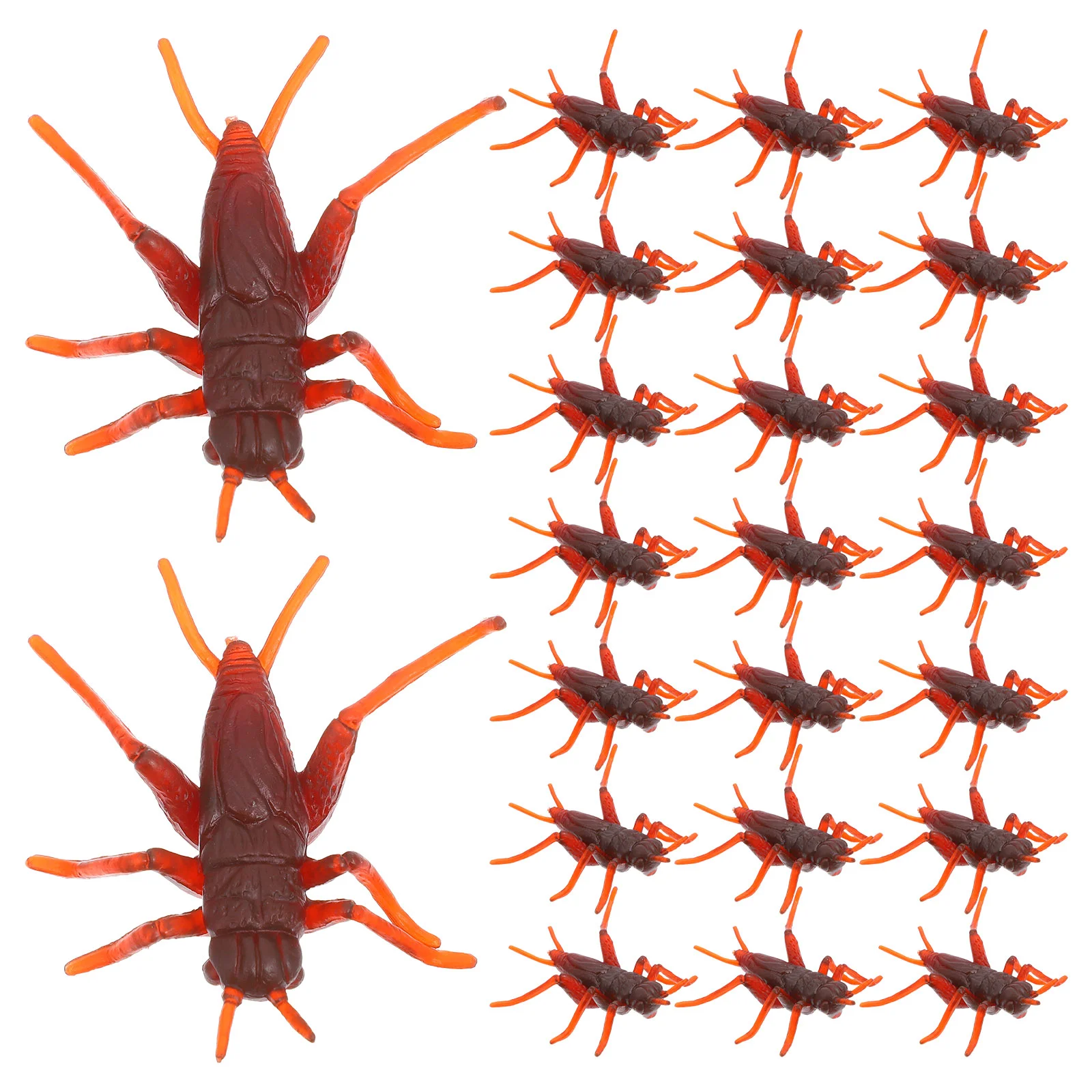 Miniature April Fools Fake Cricket Toy Plastic Snake Simulation Prop Cool Toys Crickets