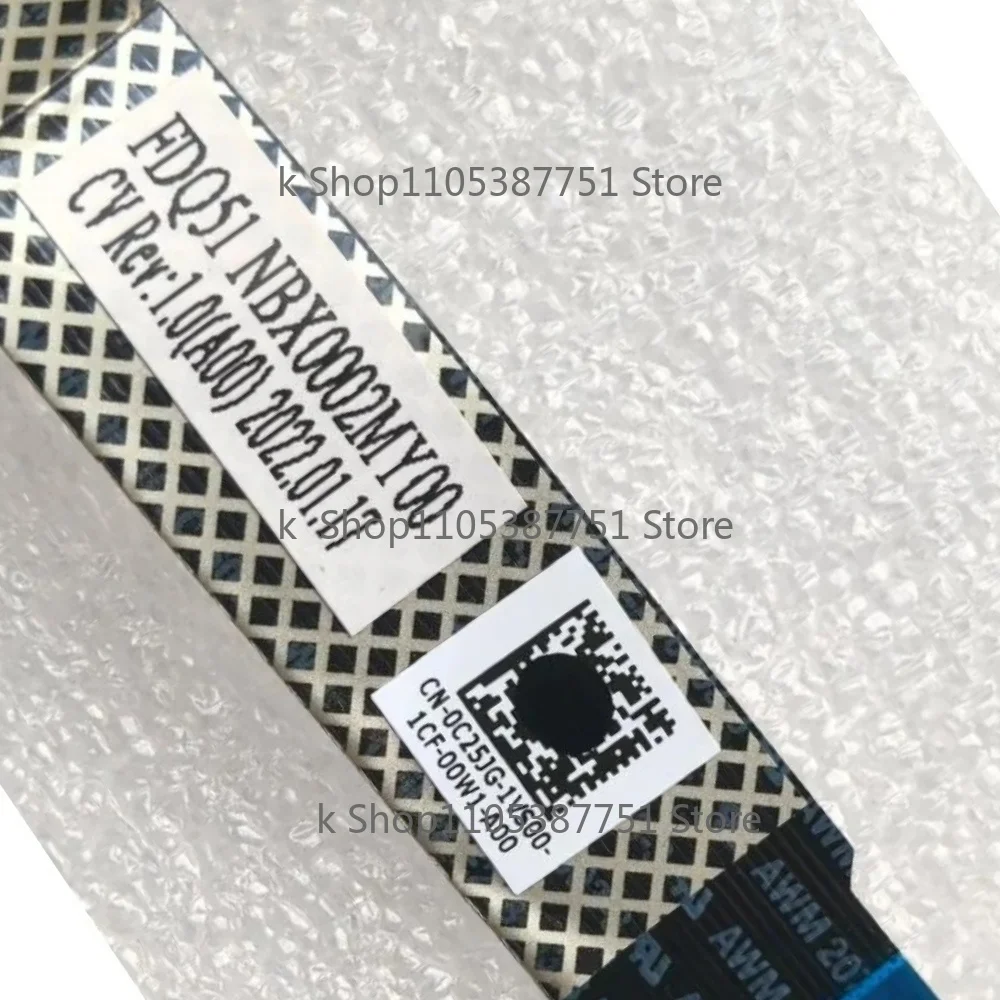 New Laptop Keyboard board connecting cable MCU connection line For DELL Alienware M15 R3 R4 0C25JG NBX0002MY00