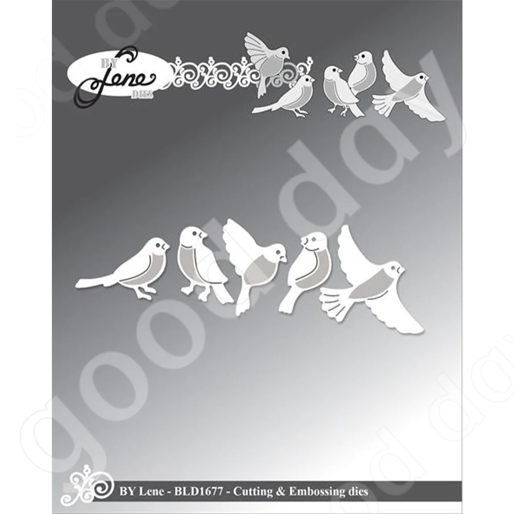 Bird Metal Cutting Dies DIY Scrapbooking Board Holiday Greeting Card Album Decoration Embossing Crafts Handmade