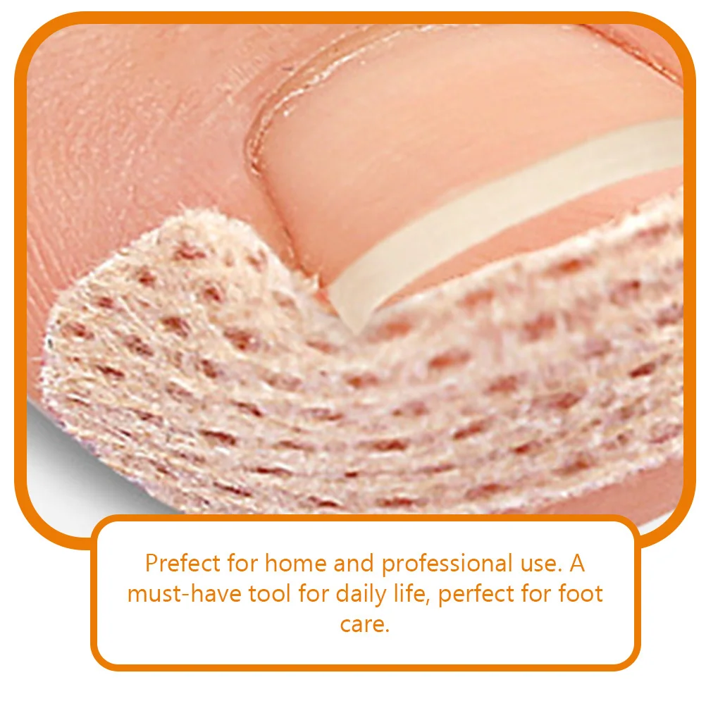 8 枚の整形外科用足の爪矯正パッチ陥入爪矯正ストリップポータブルフットケアツール爪矯正ストリップ