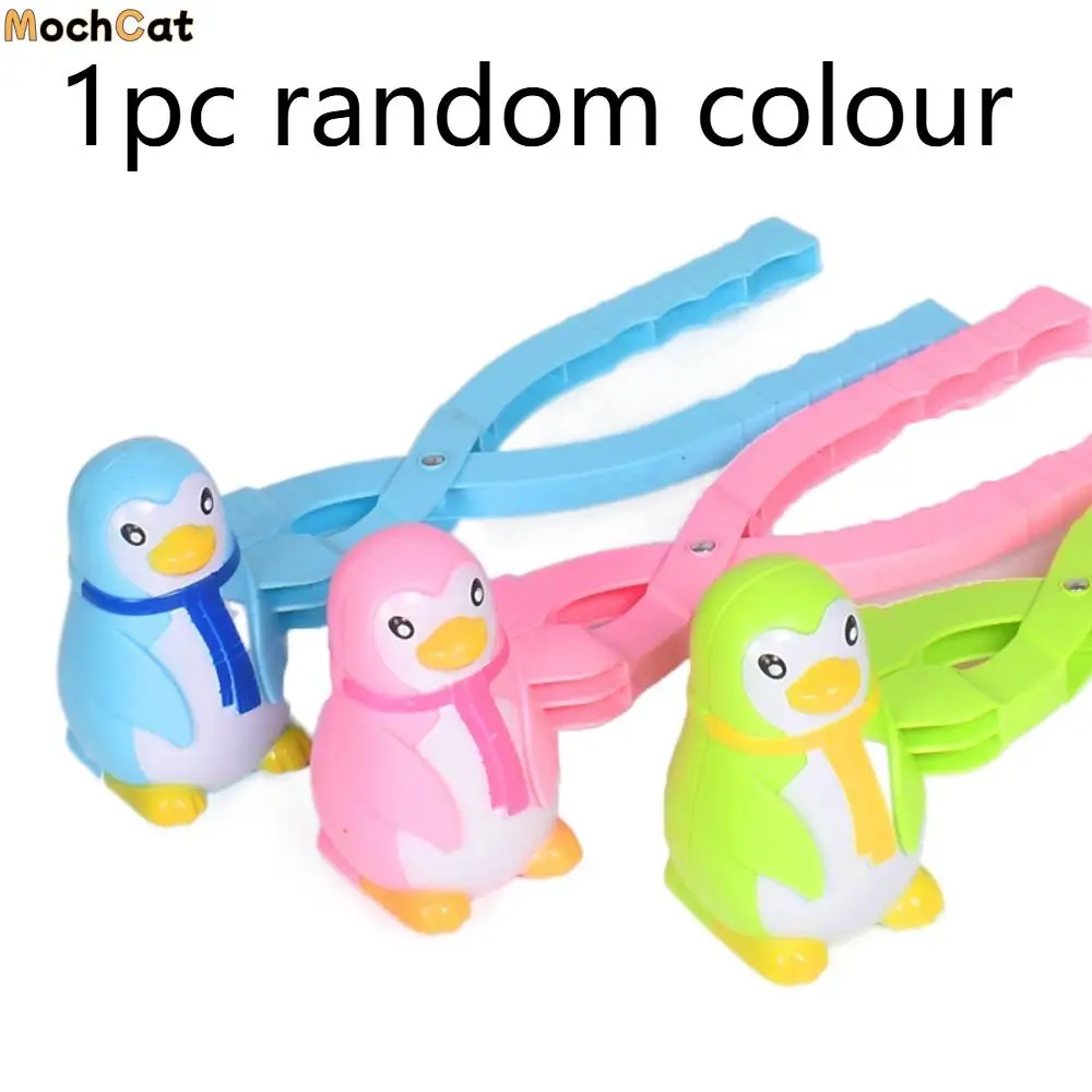 

Plastics Santa Clau Snowball Maker Toy Christmas Tree Anti-slip Handle Christmas Tree Snowball Maker Clips Wear-resistant