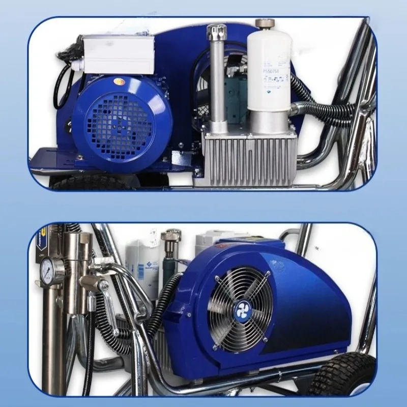 超高圧パテスプレーヤー ポリウレタン防水コーティングパテ粉末 エアレスラテックスペイントスプレーヤー