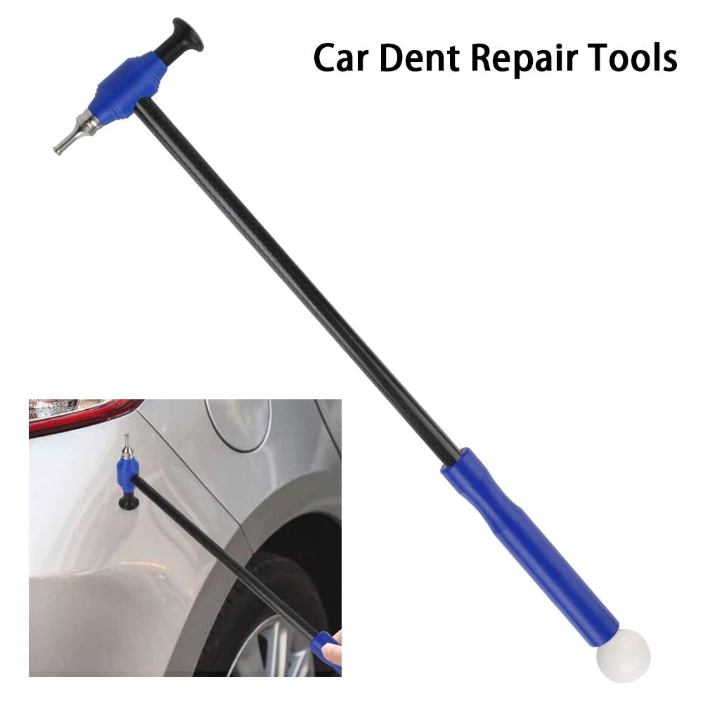 Hammer Carbon Fiber Car Dent Repair Tool With Tapper Car Accessory Auto Body Repair Kit Handle M8 Screw Titanium Alloy