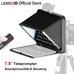 LENSGO TC7 Teleprompter Professional Photography Accessories Photo Studio Kits Camera Remote Control