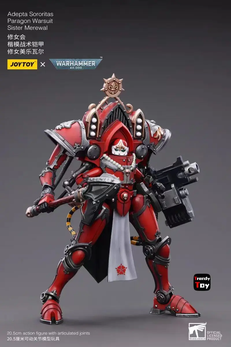 

【24-Hour Shipping】JOYTOY Warhammer 40K Adepta Sororitas Paragon Warsuit Sister Merewal 1/18 Action Figure Toy