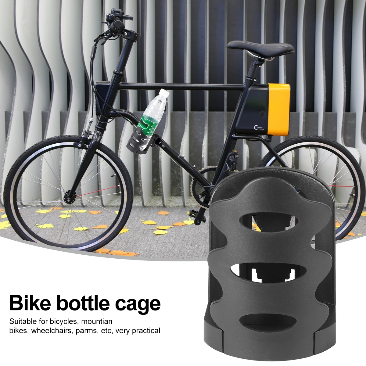 

Bicycle Water Bottle Bracket Adjustable Holder Cages Brackets Stroller Durable ABS Portable Easy Install Suitable Bicycles