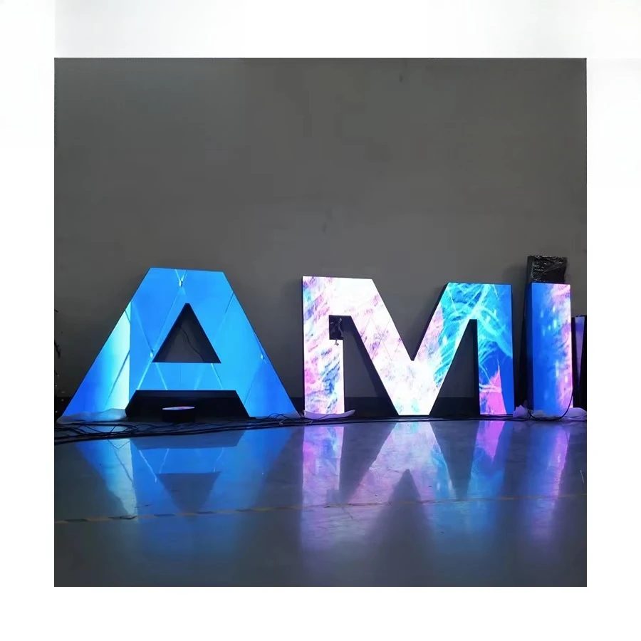 

Изготовленная на заказ P2.5 наружная внутренняя водонепроницаемая вывеска с буквами и цифровая светодиодная видеостенная панель рекламный светодиодный дисплей для вывесок