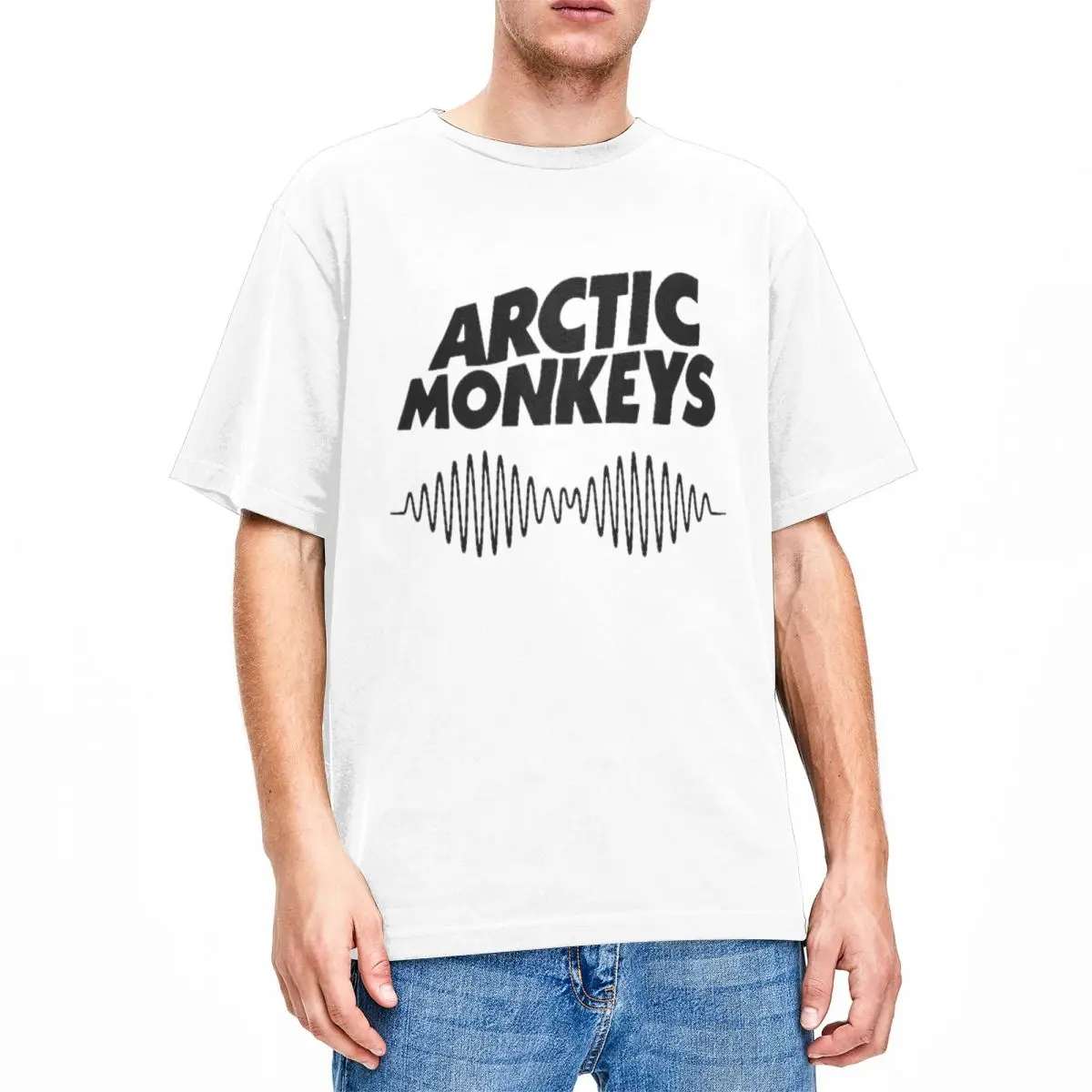 Arctic Monkeys Band Men Women's T Shirts Rock Punk Stuff Funny Tee Shirt Short Sleeve O Neck T-Shirt 100% Cotton Summer Tops