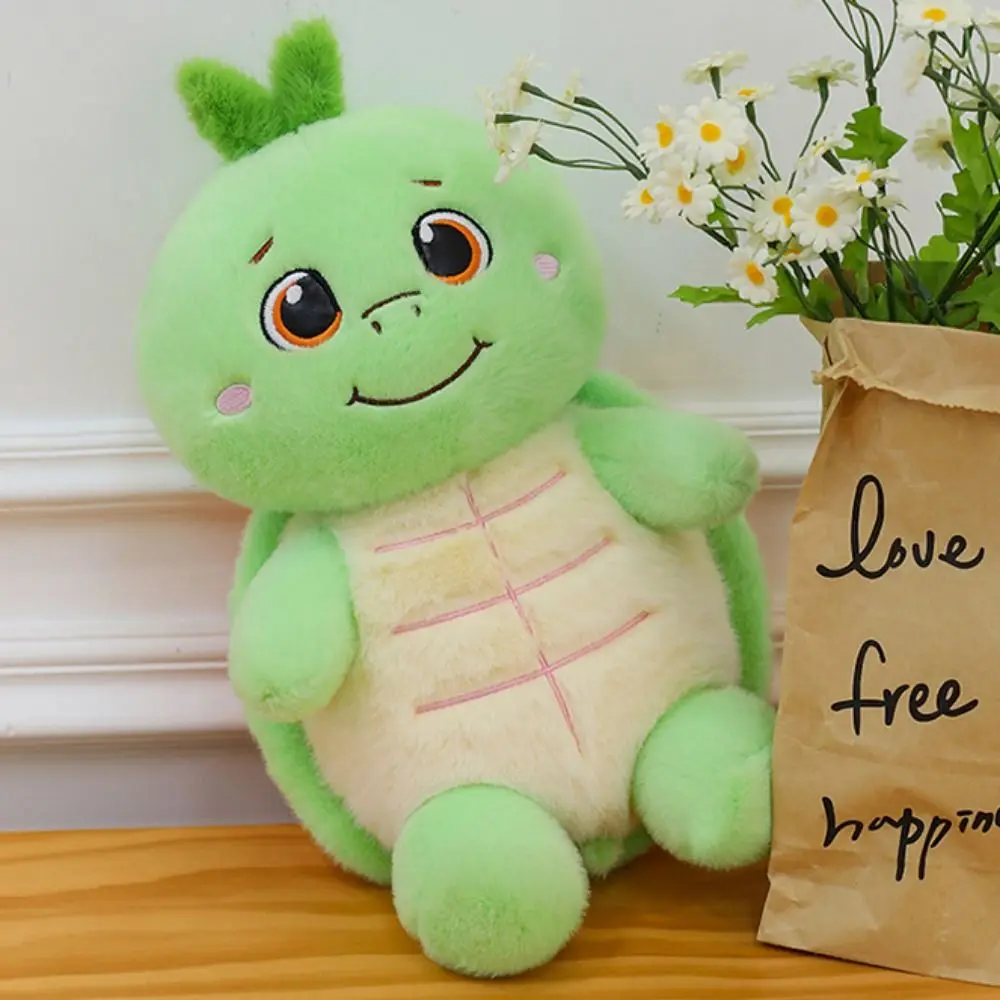 

Marine Animal Persimmon Tortoise Plush Toys Fluffy Collection Sea Turtle Stuffed Doll Soft Ins Animal Sea Turtle Pillow