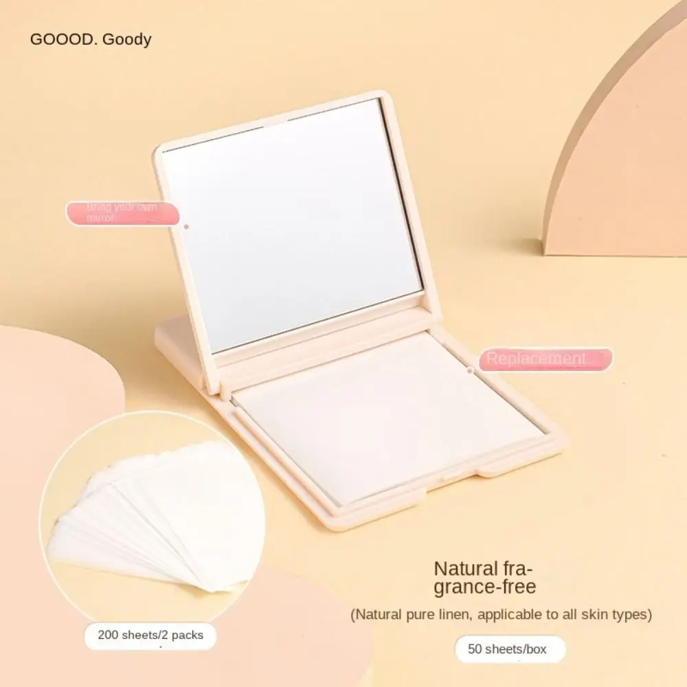 Makeup Tool Oil Removal Face Cleanser Wipes Face Oil Blotting Sheets Matting Tissue Oil Control Film Facial Absorbent Paper