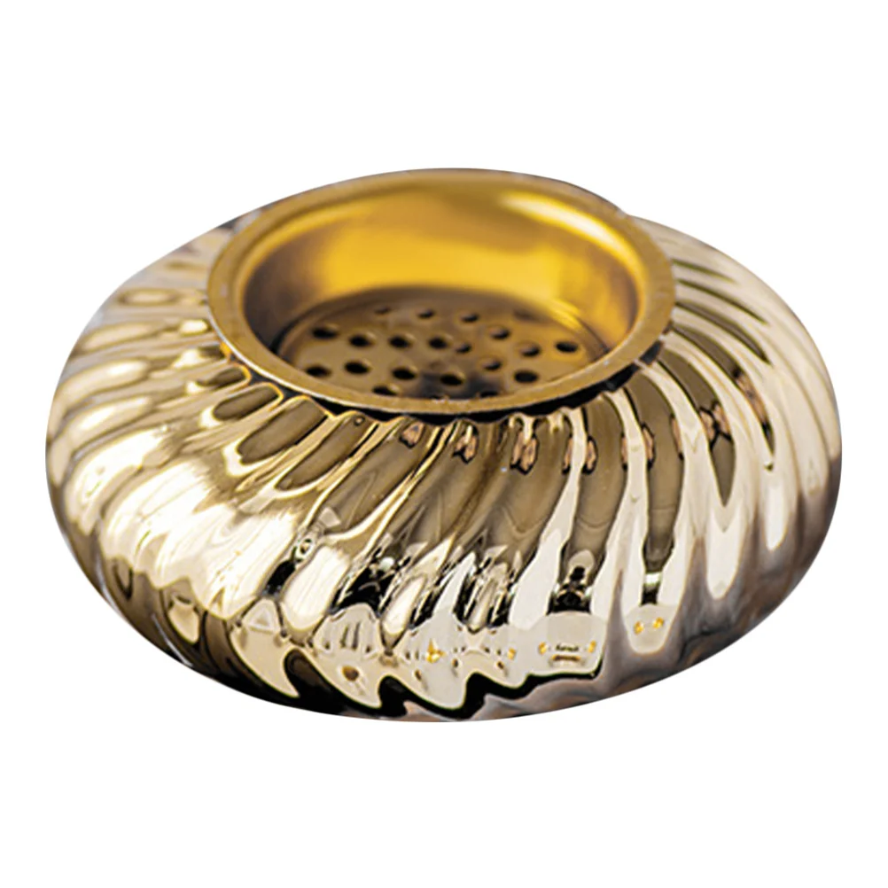 

Ceramic Incense Burner Small Round Bowl Modern Minimalist Desktop Censer for Incense Cones Stick Coil Holder Aroma Stand