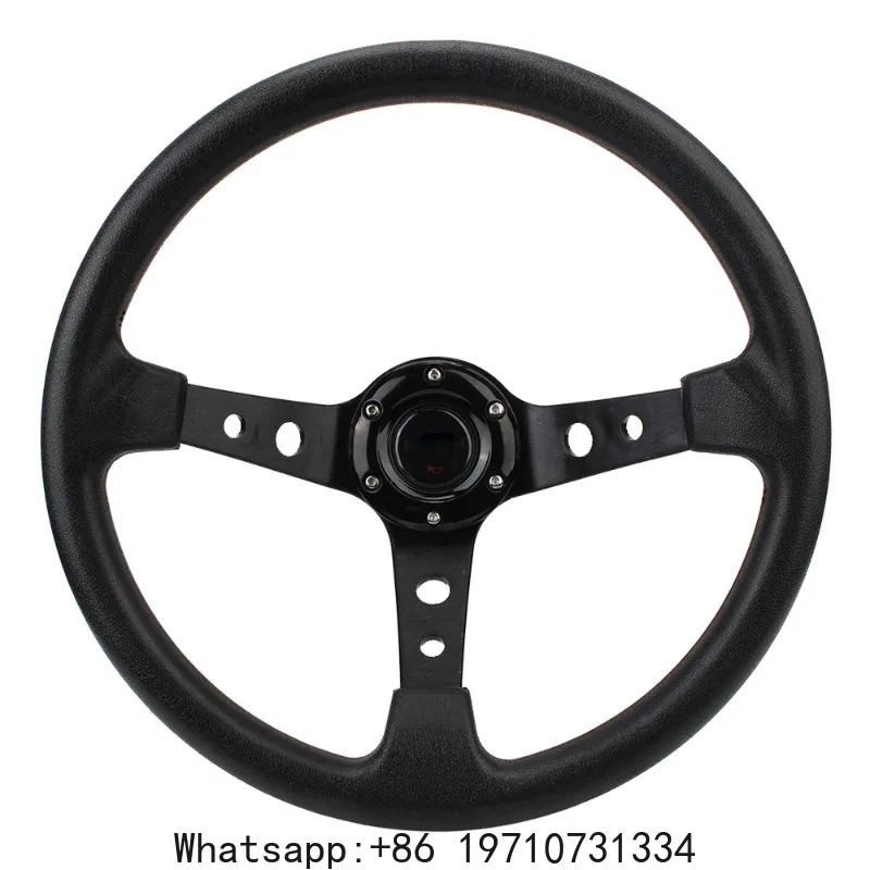 Steering Wheels For Cars Racing With DIY Logo 14 inch Universal Drifting Sport