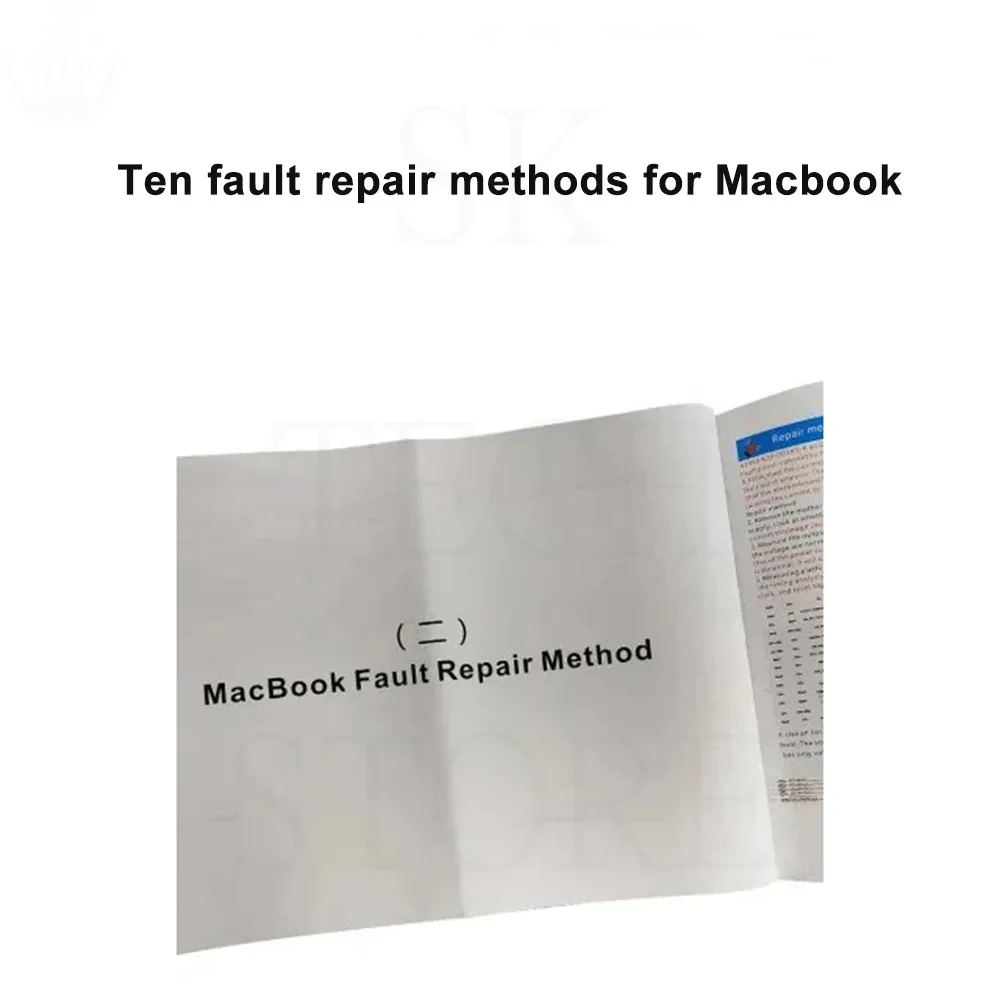 

English Repair Guide Book Lifting The Veil On Macbook Repair Methods Including 10 Fault Repair Method & 20 Classic Repair Cases