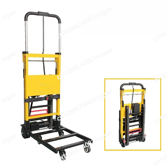 Foldable ladder car, electric ladder car