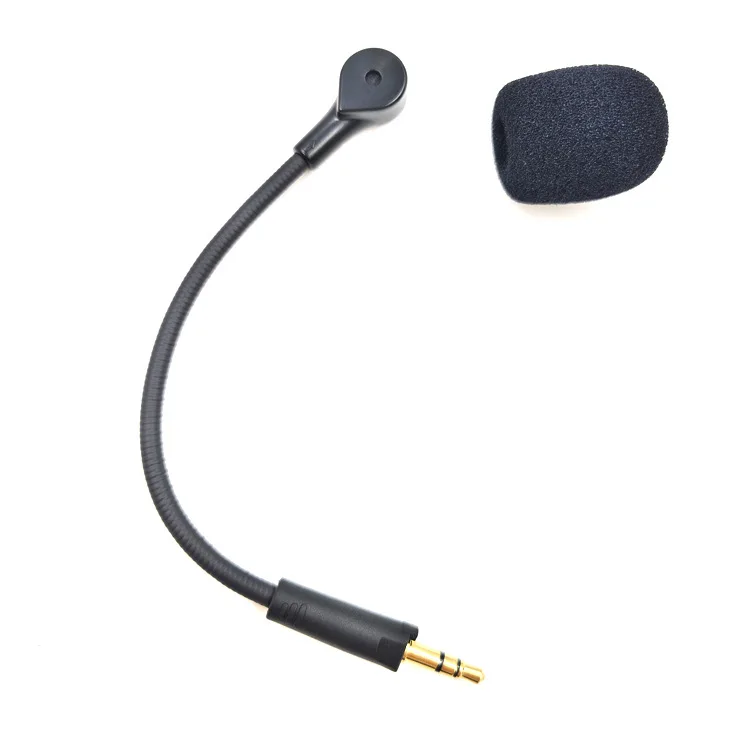 

10PCS Factory Wholesale 3.5MM PVC Jacket Plug Play Gooseneck Microphone Headset Microphone for Razer Barracuda X