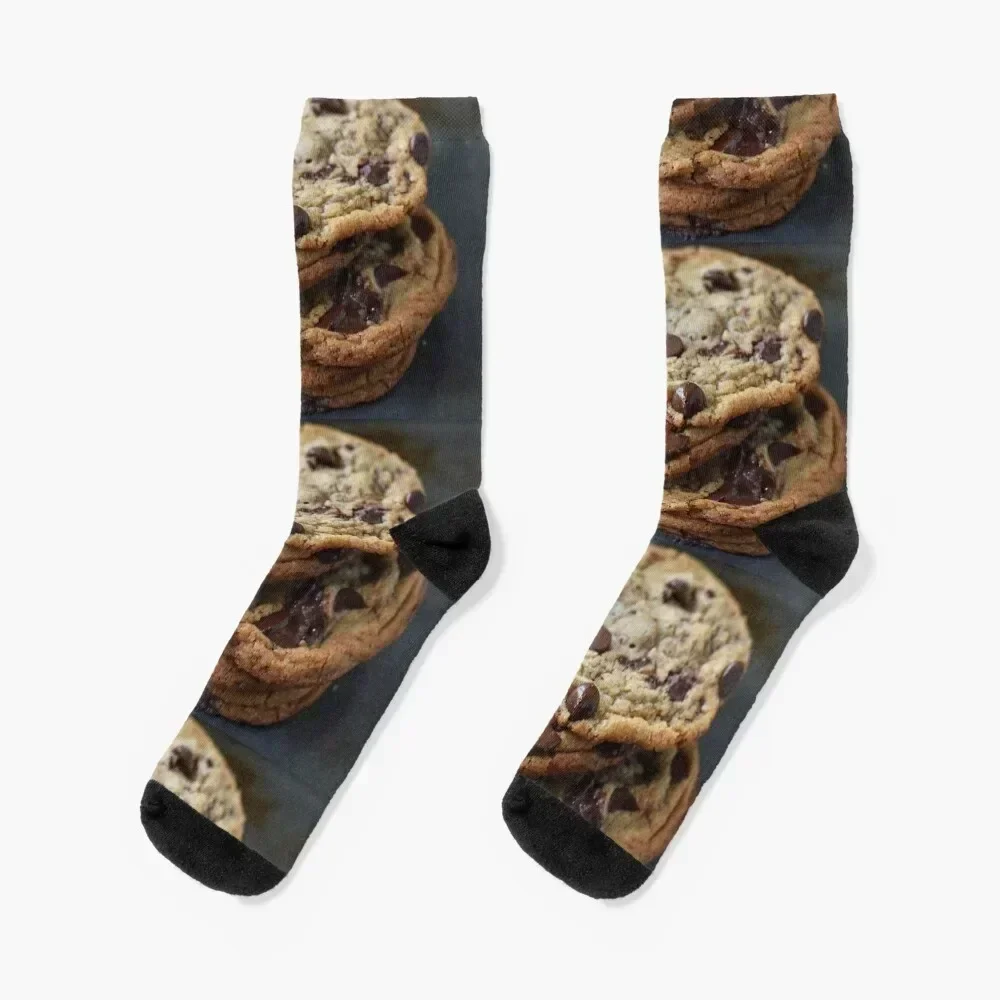 DELICIOUS DOUBLE CHOC-CHIP COOKIE DESIGN 2!! Socks FASHION cool Thermal man winter ankle Designer Man Socks Women's