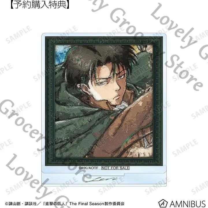 

Anime Erwin Smith Eren Jaeger Attack on Titan Jean Kirstein Shingeki No Kyojin Mikasa·Ackerman Cosplay Acrylic Standing Sign