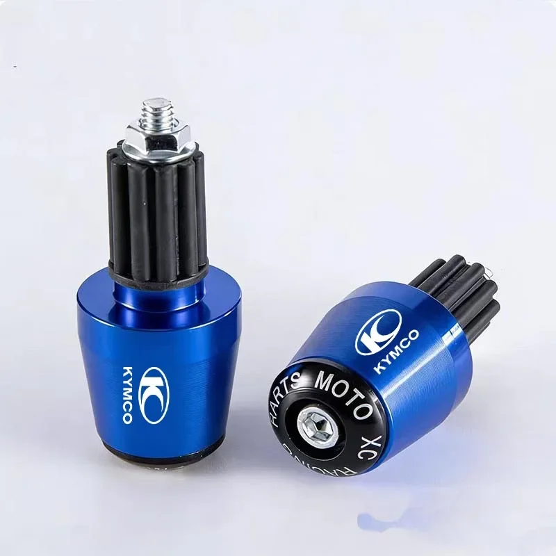 For KYMCO Xtown Downtown 300i Xciting 300r X Twon AK550 Super Dink 125 Modified CNC Aluminum Motorcycle Handlebar End Plug