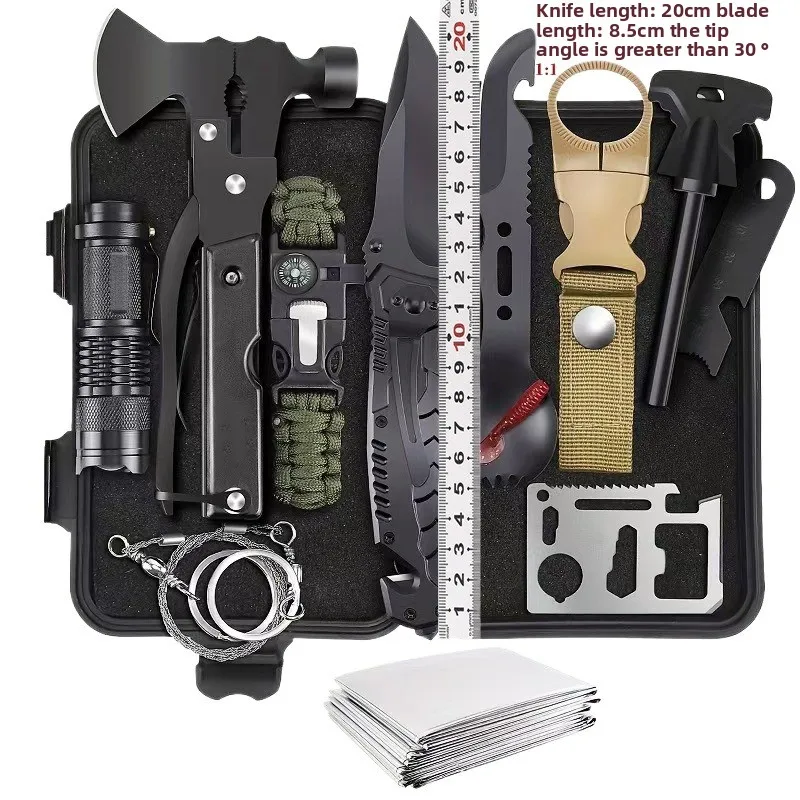 

Многофункциональный автомобильный набор для выживания на природе, аварийный комплект, запасные части, износостойкий и долговечный