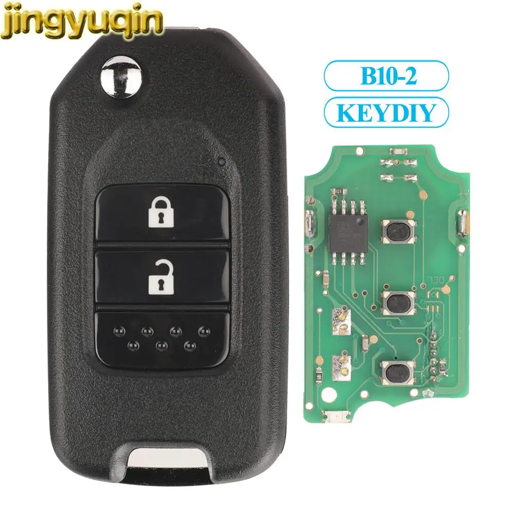 

Jingyuqin KD Remote Car Key KEYDIY B10-2 For KD900/URG200/KD MINI/KD-X2 Master Universal 3 Buttons