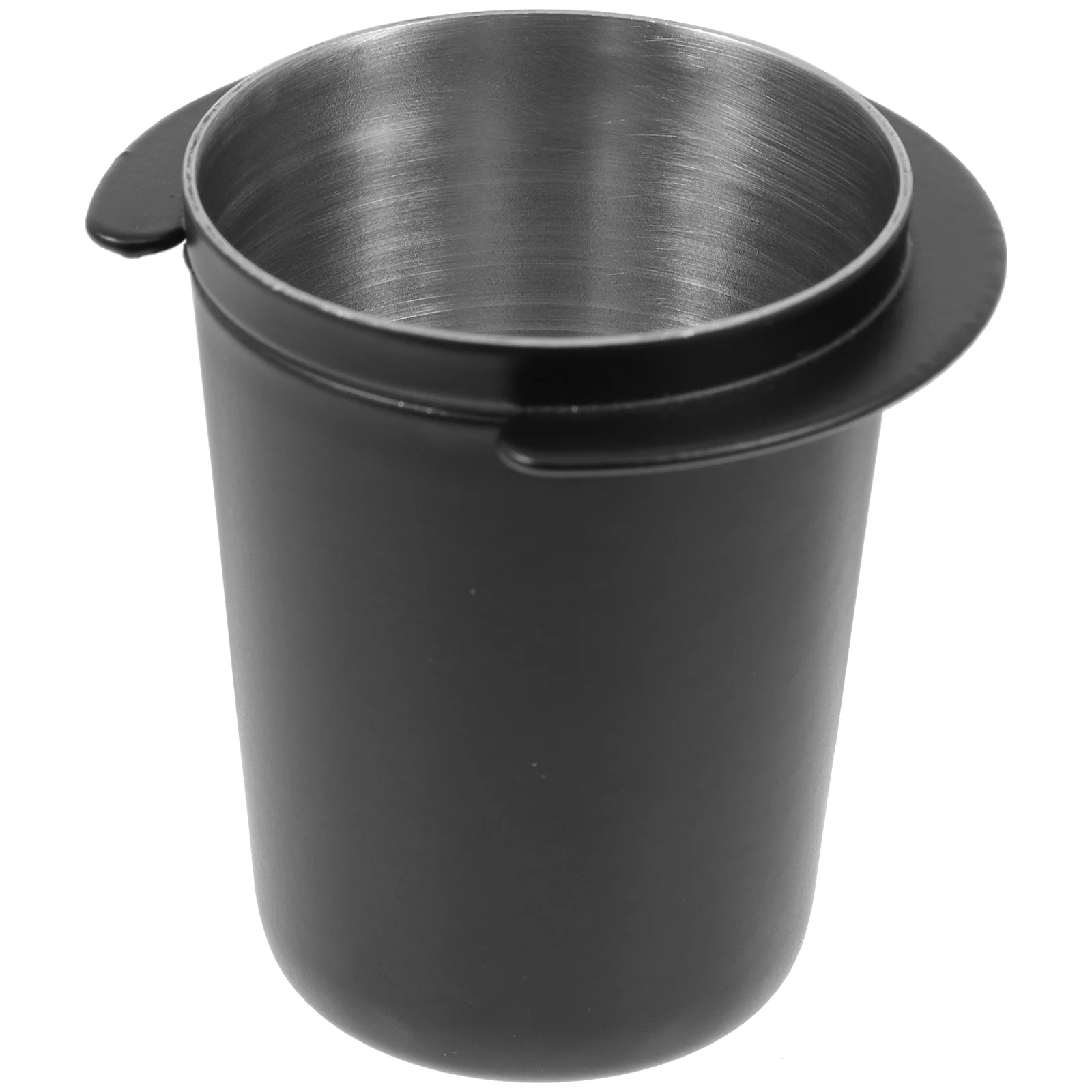 1 قطعة كوب استقبال المسحوق المدمج من الفولاذ المقاوم للصدأ ماكينة القهوة ملحق حاوية تخزين المسحوق للقهوة المنزلية #2