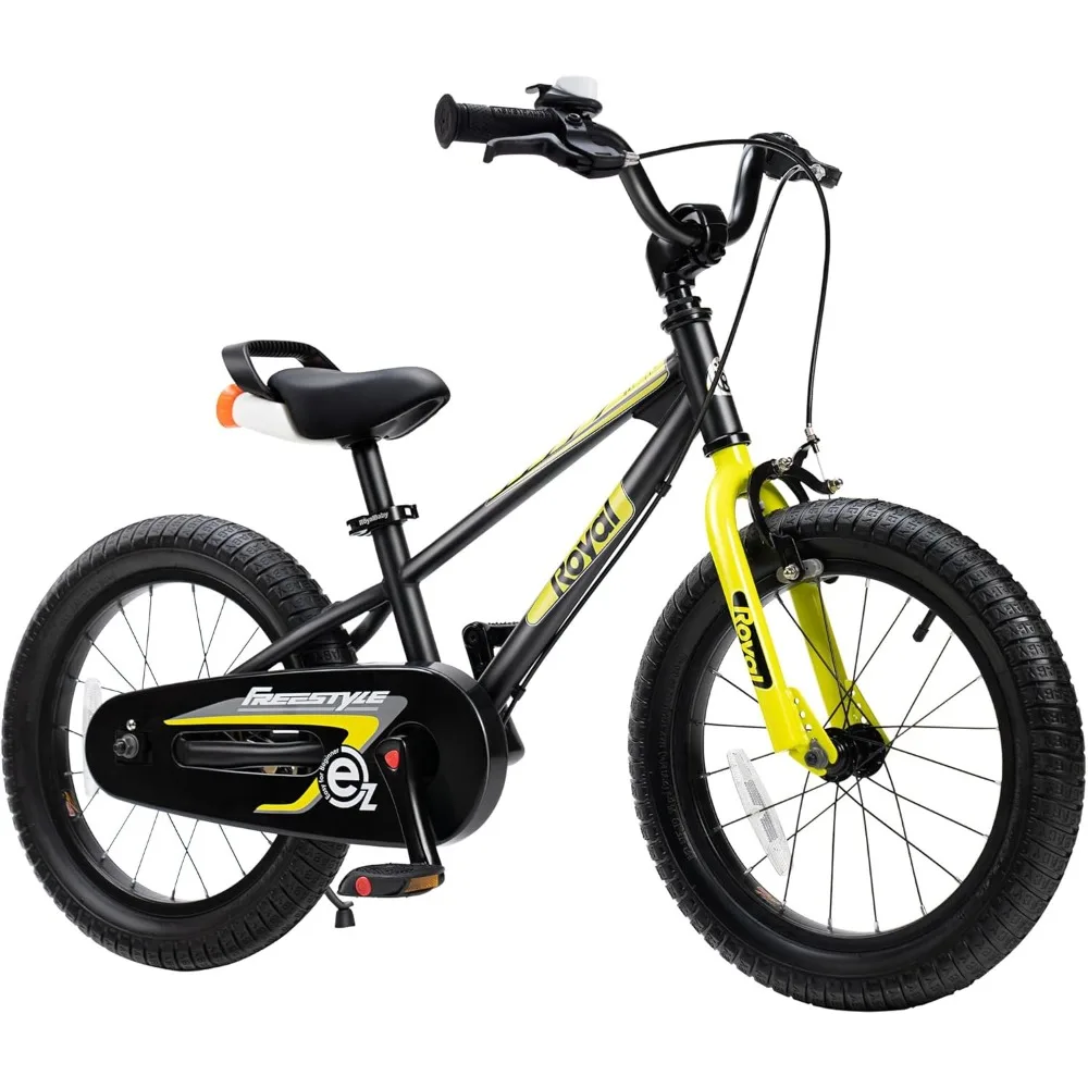 EZ Kids Bike, Innovation 2-in-1 Balance to Pedal Beginners Learning Bicycle Boys Girls Ages 3-9 Years