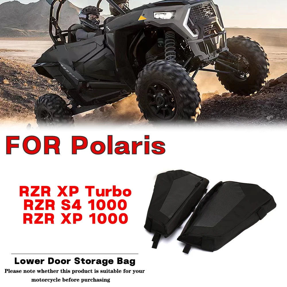 

Motorcycle modification accessories UTV Lower Door Side Panel Storage Bag For Polaris RZR XP 4 1000 LE/4 Turbo S 2014-2023