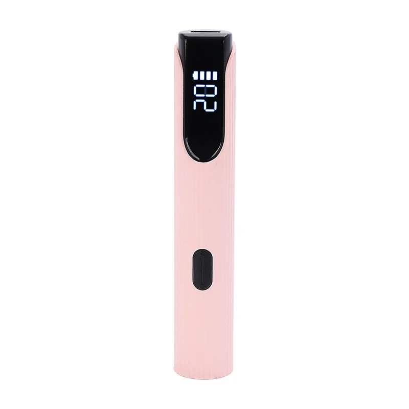 

Nail art one-word light with screen display, charging model, handheld phototherapy light, quick drying, not black hands