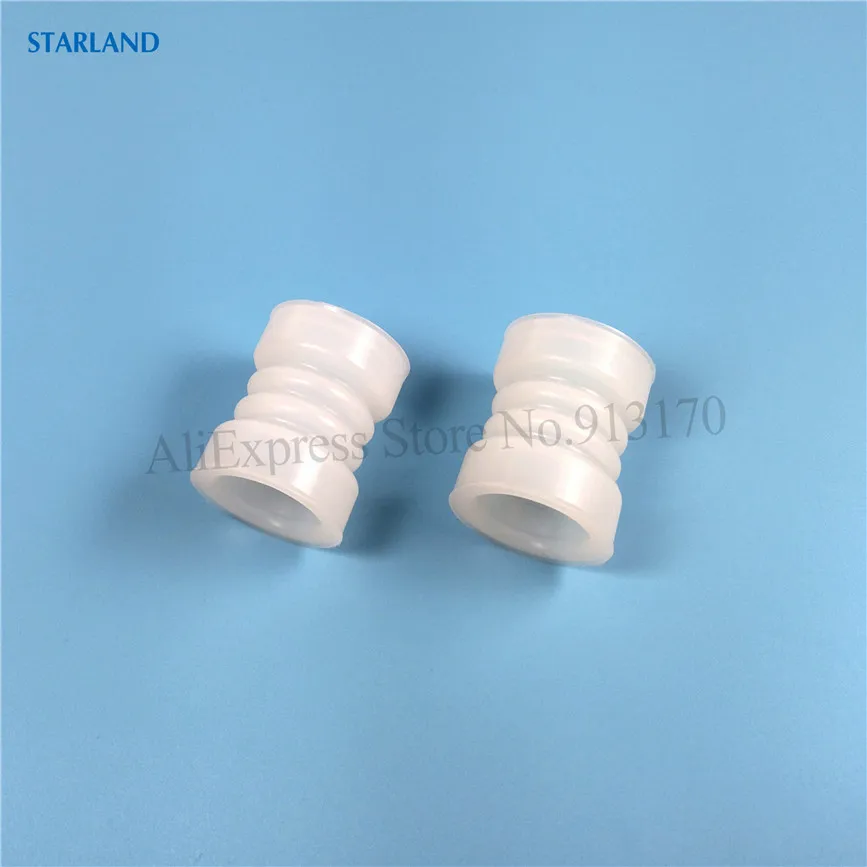 2 Sealing Tubes Rings Big Mouth Fitting Corrugated Seal Sleeve Gaskets Of BJ Soft Serve Ice Cream Machines Accessories New Parts