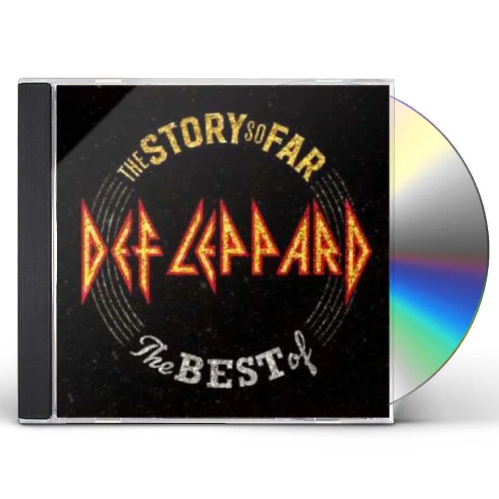 

DEF LEPPARD The Story So Far The Best of Album | Hard Rock Glam Rock Music | Lossless Recorded CD Disc for Home & Car Audio