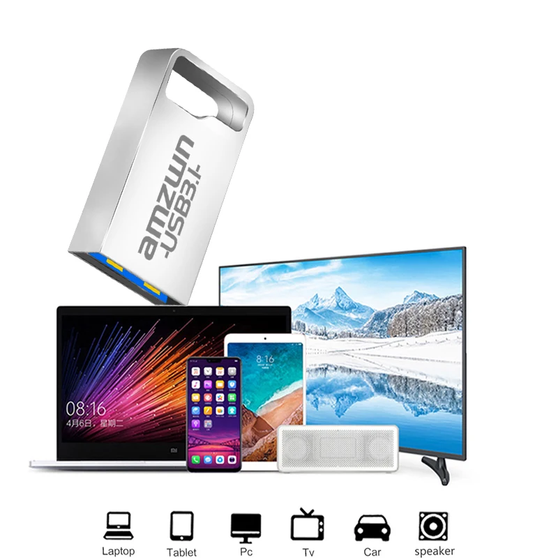 USB3.1 Flash Pen Drive 16gb 32gb 64gb 128gb USB PenDrive de alta velocidad Super Mini Memory Stick Disco U portátil